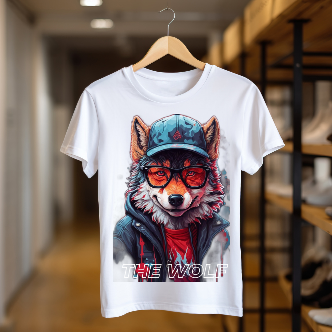 The Wolf Animation Unisex T Shirt