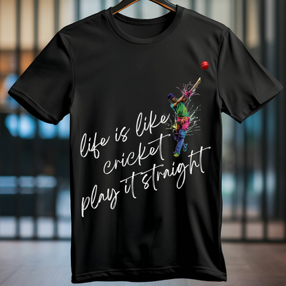 Life Is Like Cricket Unisex T Shirt