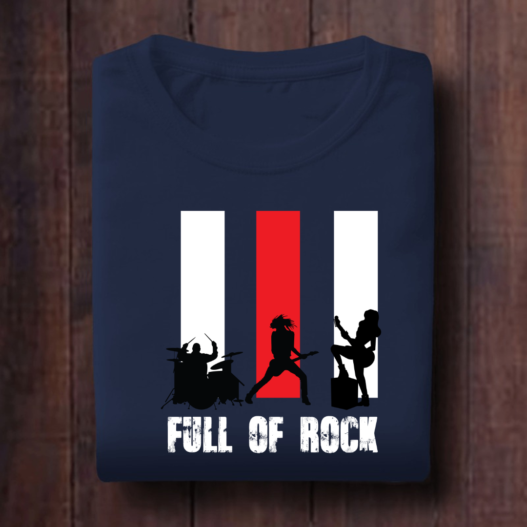 Full Of Rock Unisex T Shirt