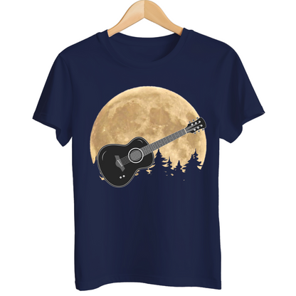 Guitar On The Moon UniSex T-Shirt