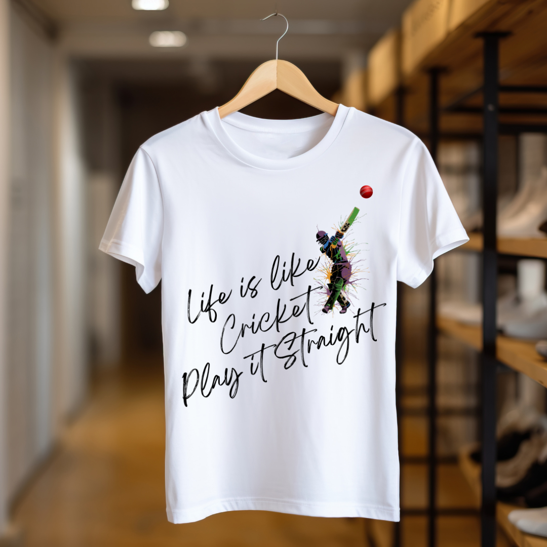 Life Is Like Cricket Unisex T Shirt