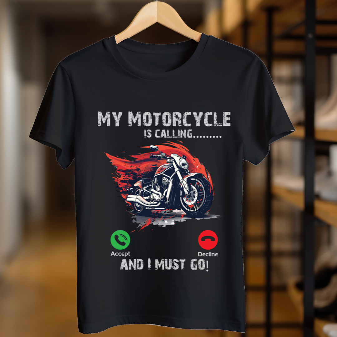 My Motorcycle Is Calling Unisex T Shirt