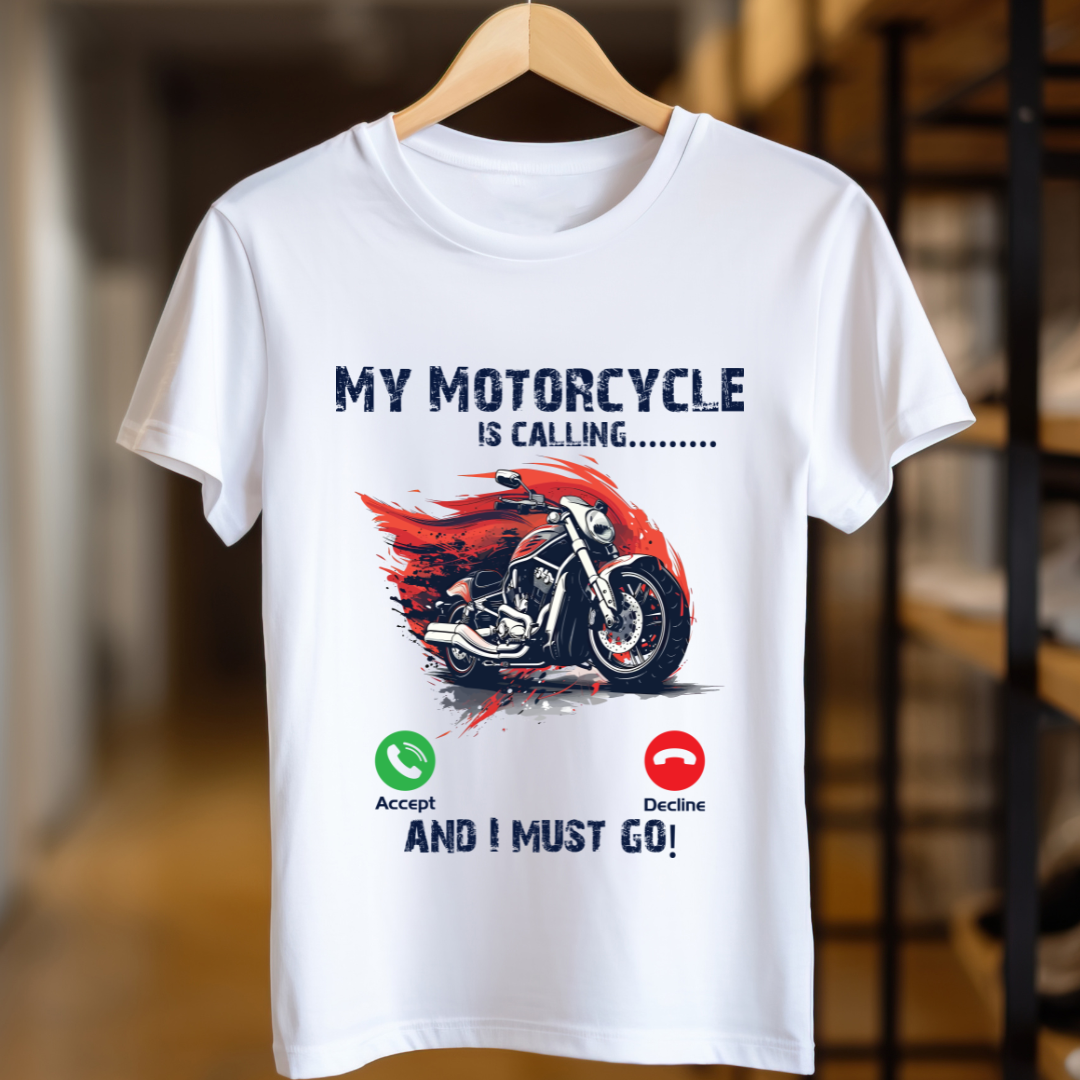 My Motorcycle Is Calling Unisex T Shirt