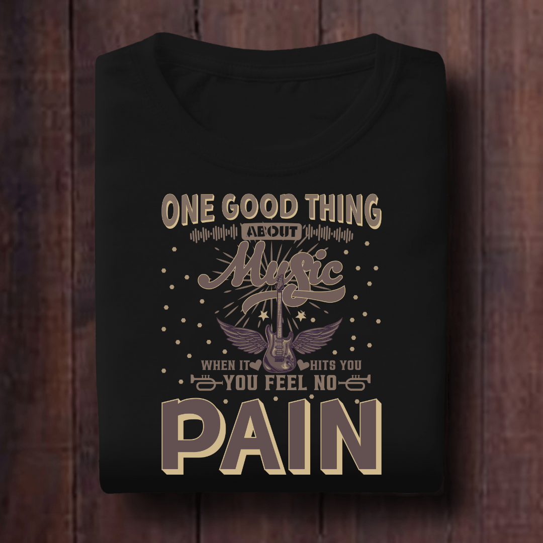 One Good Thing About Music Unisex T Shirt