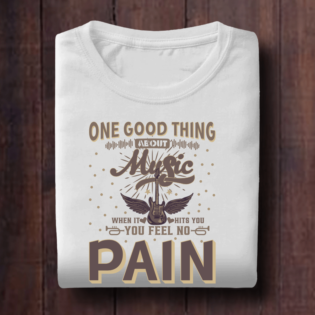 One Good Thing About Music Unisex T Shirt