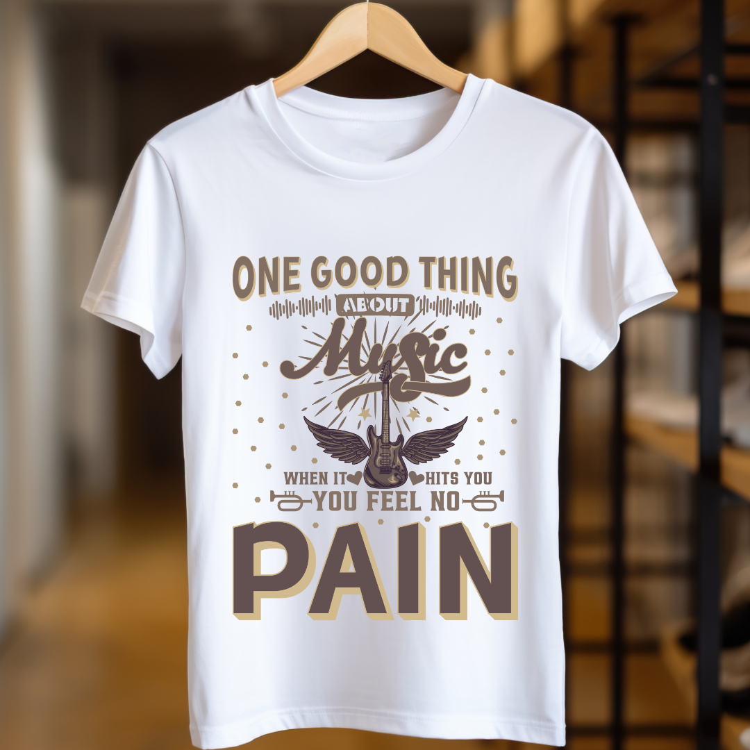 One Good Thing About Music Unisex T Shirt