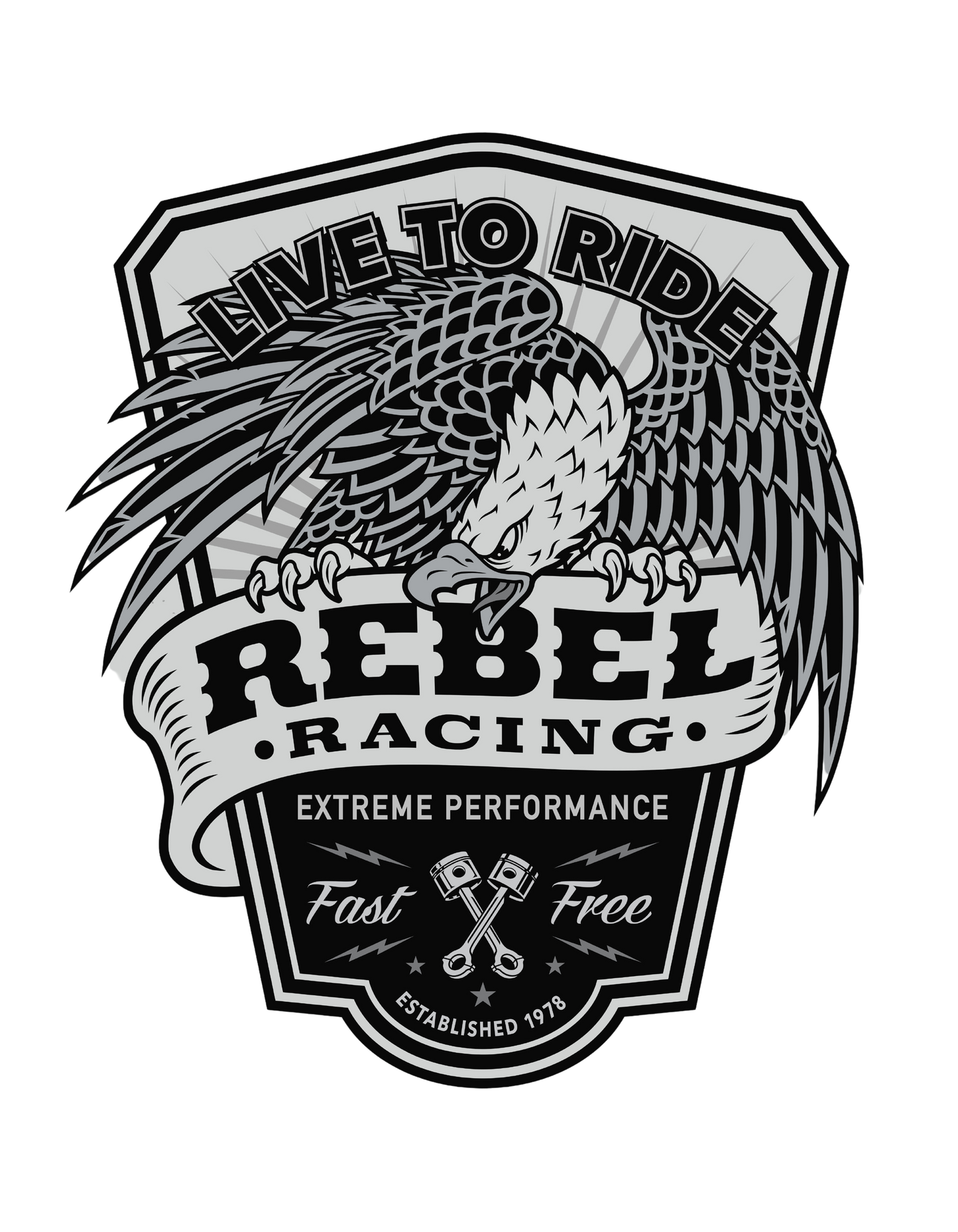 Rebel Racing Unisex  T Shirt