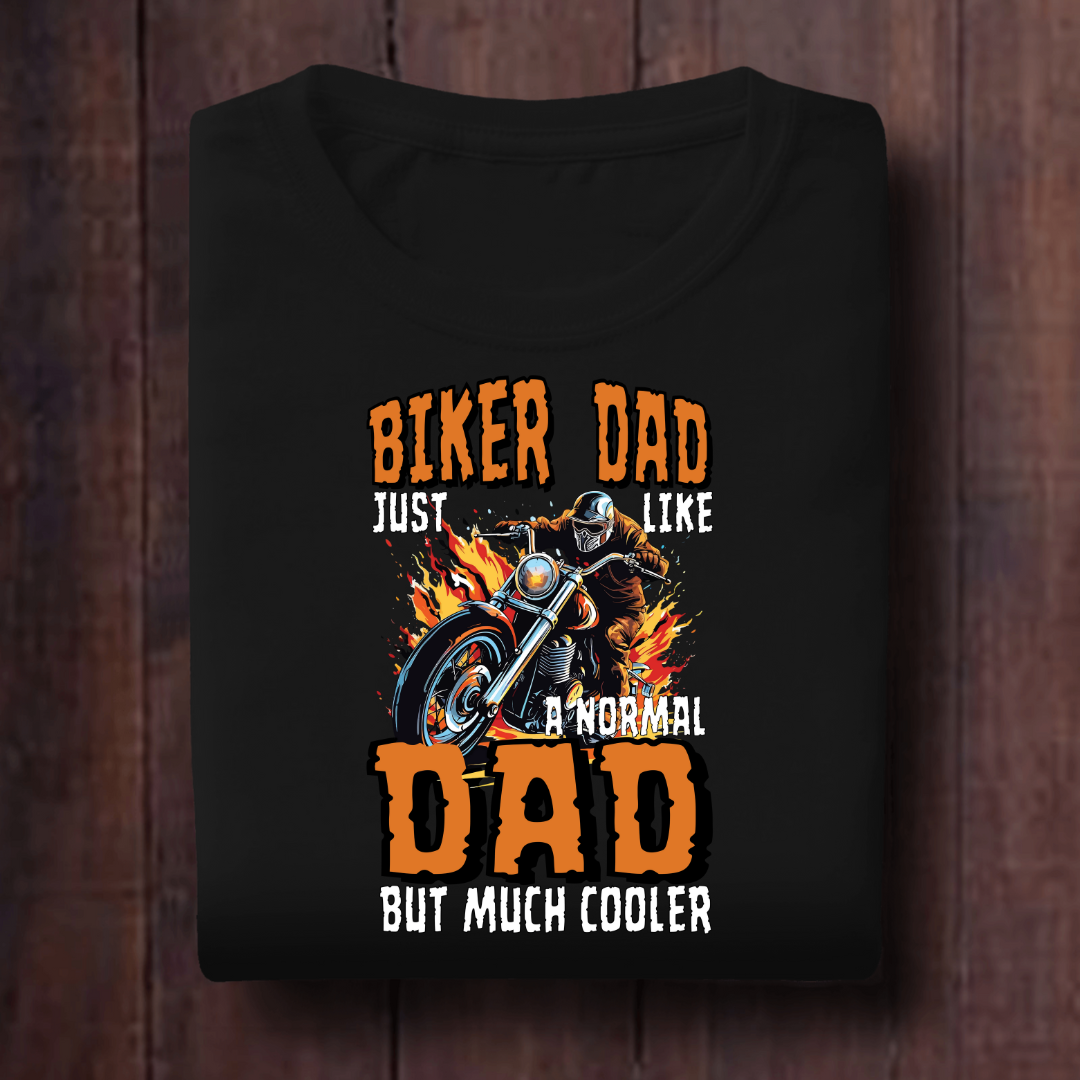 Biker Dad Unisex T Shirt