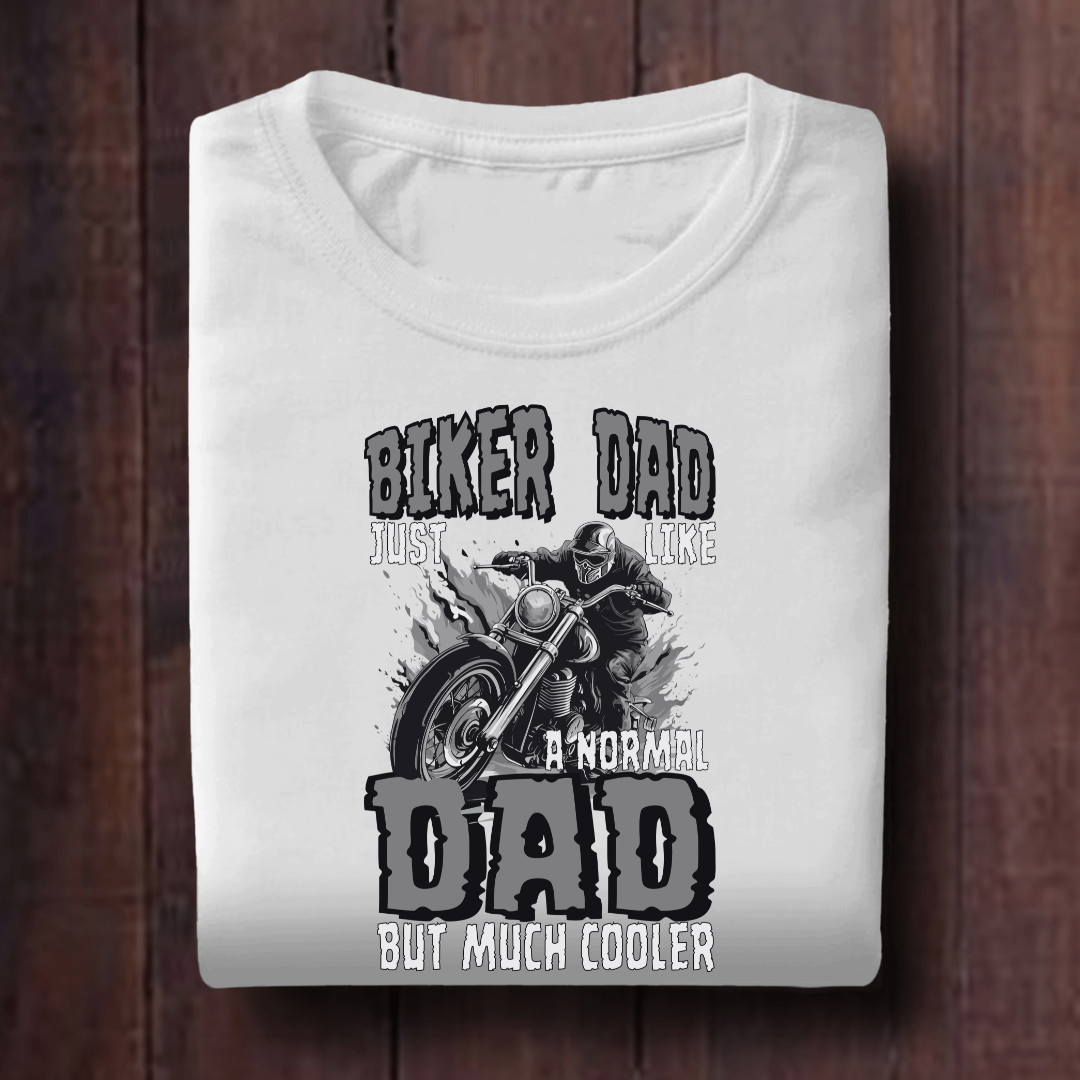 Biker Dad Unisex T Shirt