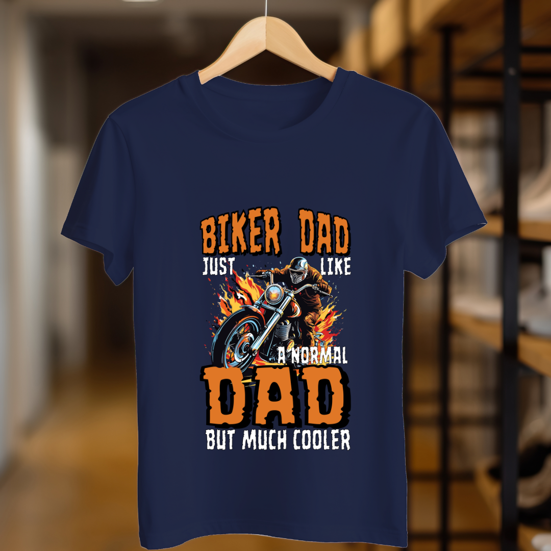 Biker Dad Unisex T Shirt