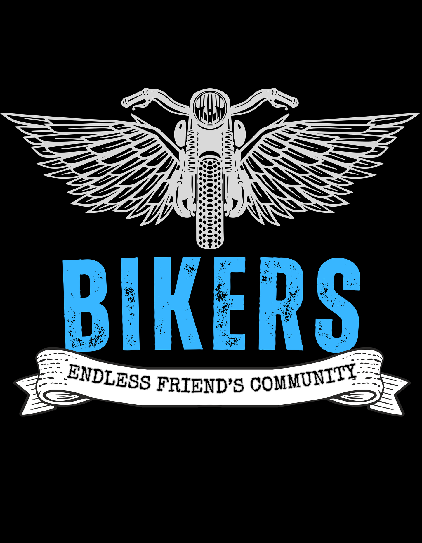 Bikers, Endless Friends Community Unisex  T Shirt