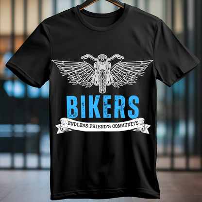 Bikers, Endless Friends Community Unisex  T Shirt