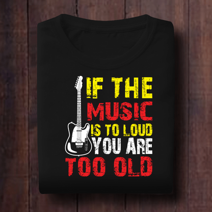 Music Is Loud Unisex T Shirt