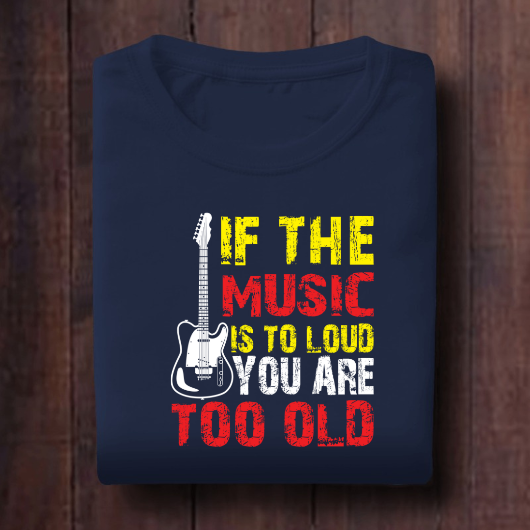 Music Is Loud Unisex T Shirt