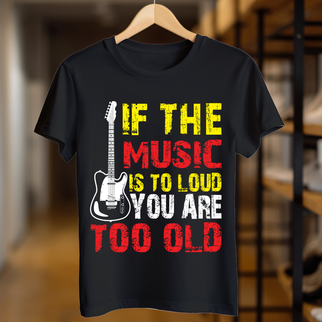 Music Is Loud Unisex T Shirt