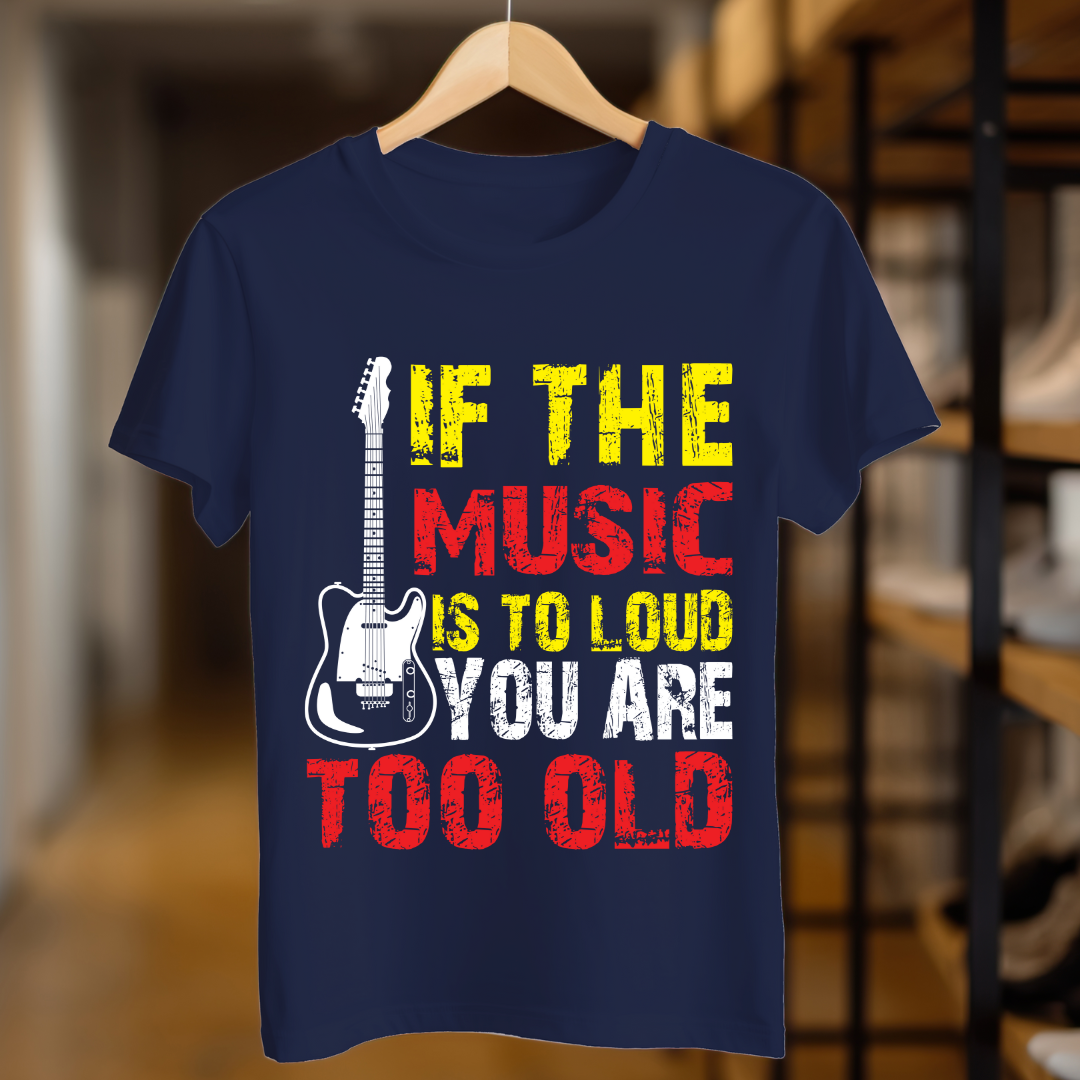 Music Is Loud Unisex T Shirt