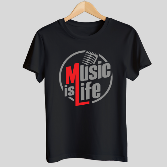 Music Is Life Unisex T Shirt