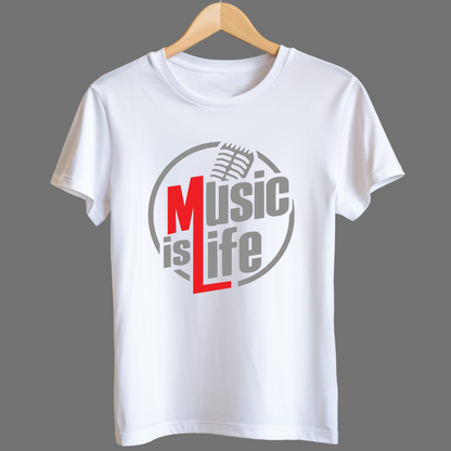 Music Is Life Unisex T Shirt