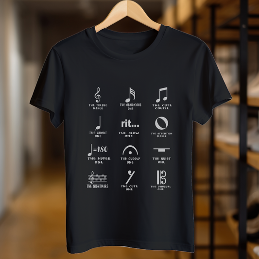 Musical Instruments Note Unisex T Shirt