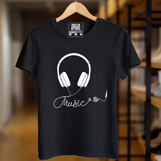 Music is Life Unisex T Shirt