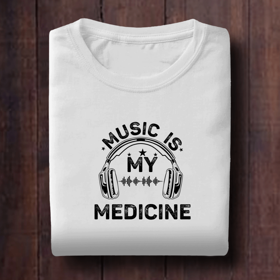 Music is My Medicine Unisex T Shirt