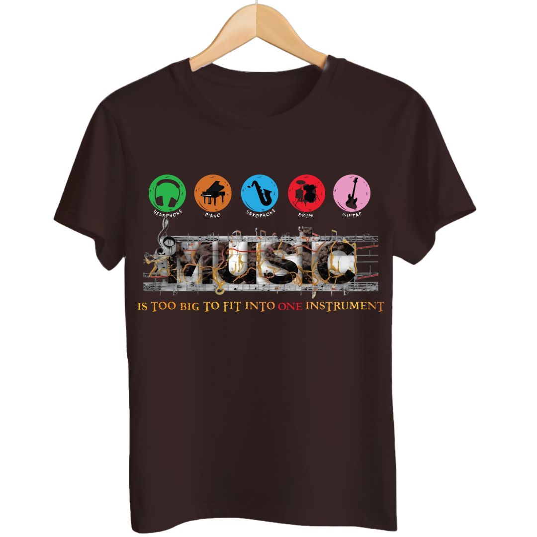 Music Is too Big Unisex Tshirt