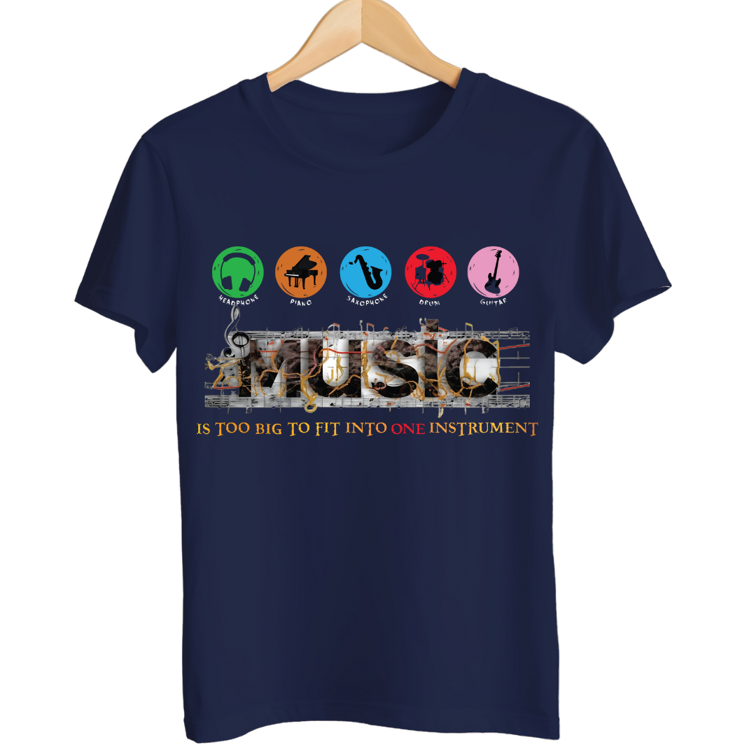 Music Is too Big Unisex Tshirt