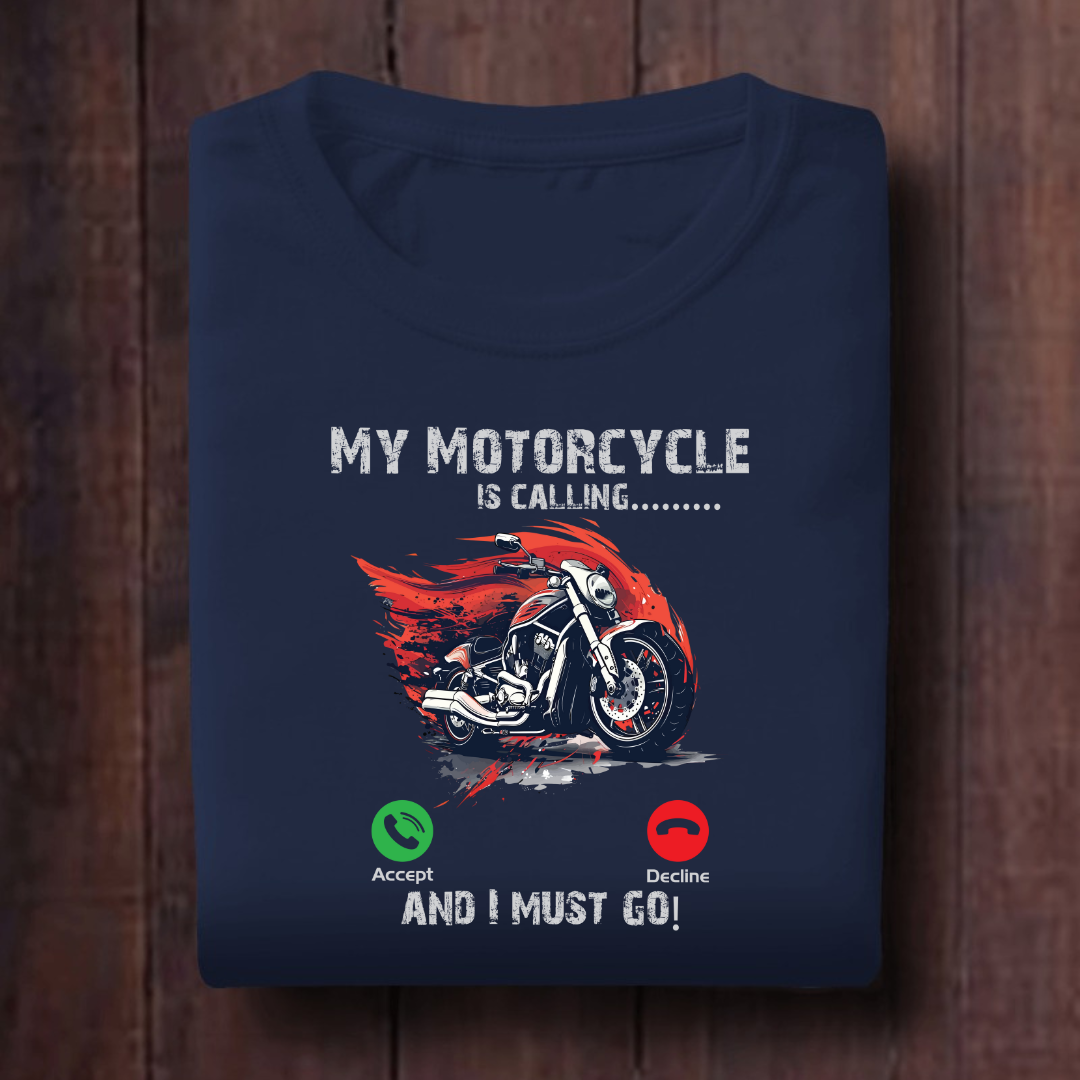 My Motorcycle Is Calling Unisex T Shirt