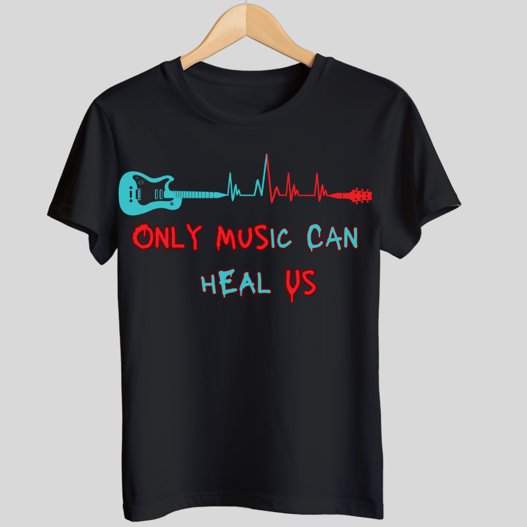 Only Music Can Heal Us Unisex T Shirt