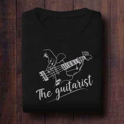 The Guitarist Hand Made Unisex T Shirt