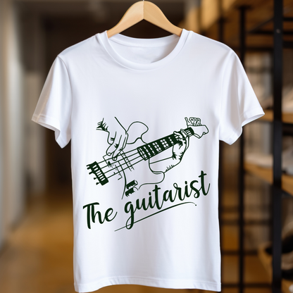 The Guitarist Hand Made Unisex T Shirt